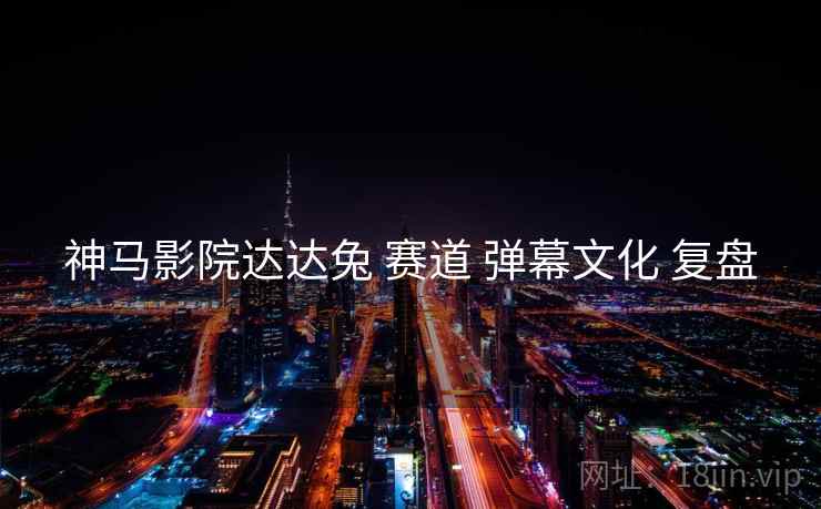 神马影院达达兔 赛道 弹幕文化 复盘