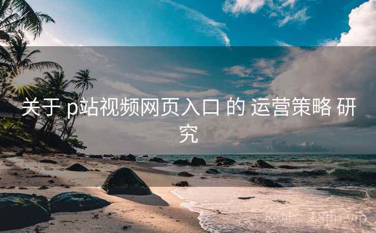 关于 p站视频网页入口 的 运营策略 研究