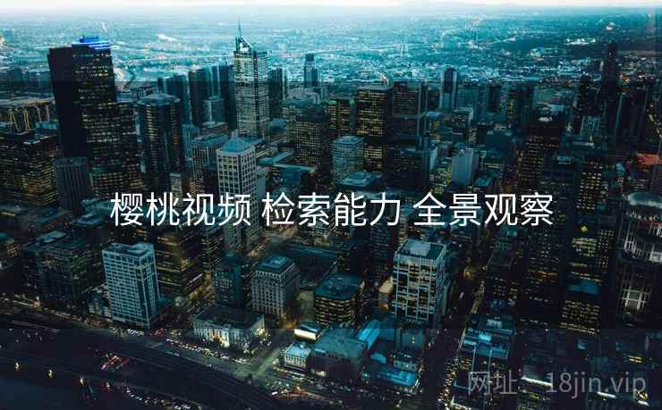 樱桃视频 检索能力 全景观察