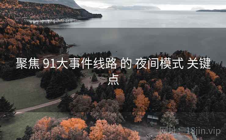聚焦 91大事件线路 的 夜间模式 关键点
